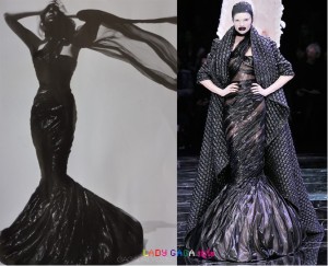 lady gaga alexander mcqueen editorial